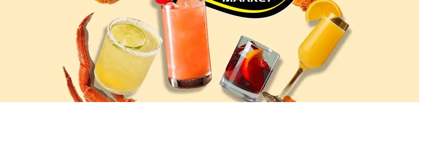 Shellfish Market happy hour drink specials